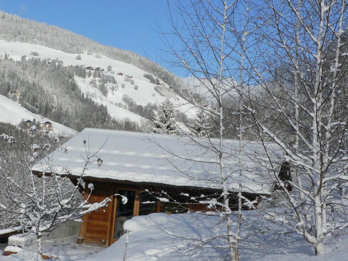 Petit chalet individuel de caractère Megève Extérieur photo