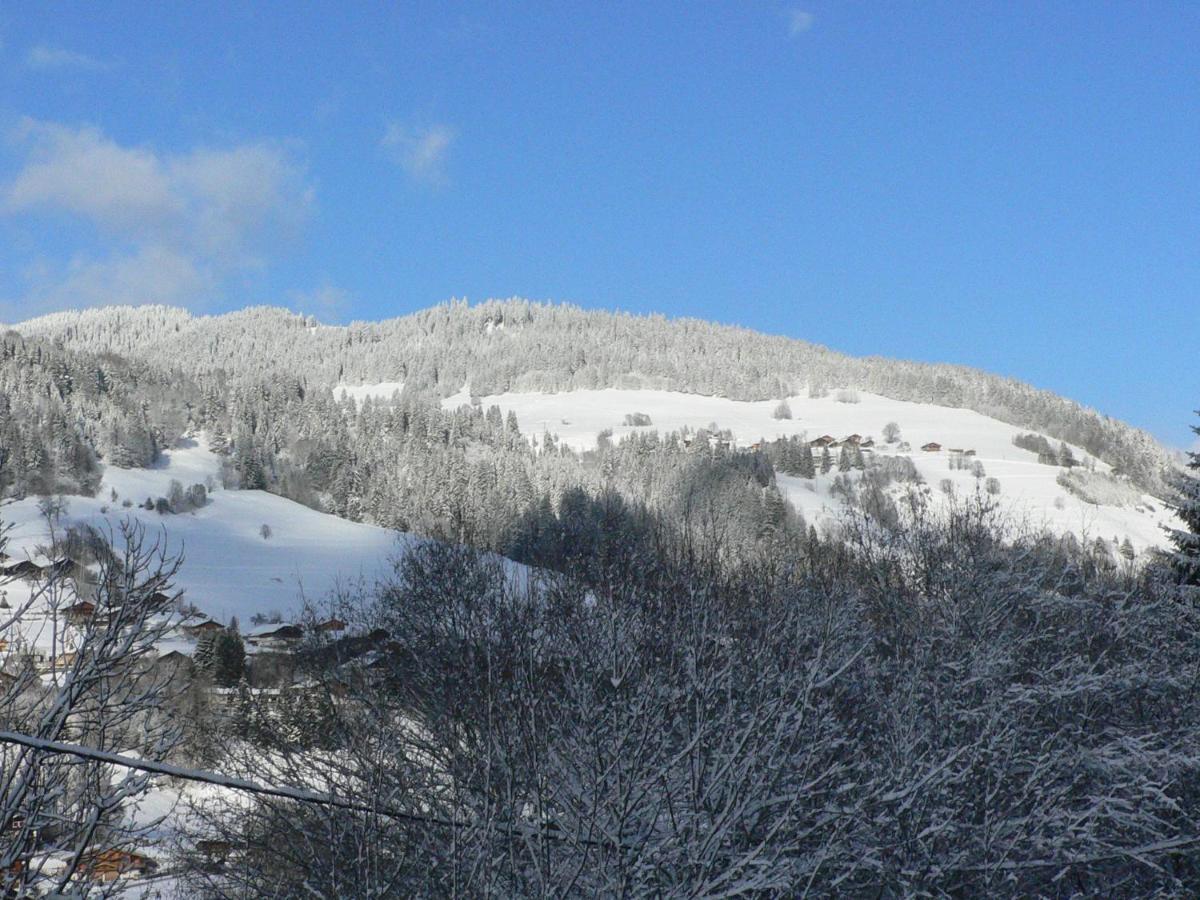 Petit chalet individuel de caractère Megève Extérieur photo
