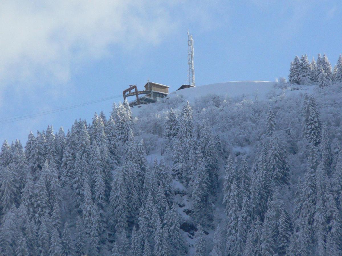 Petit chalet individuel de caractère Megève Extérieur photo