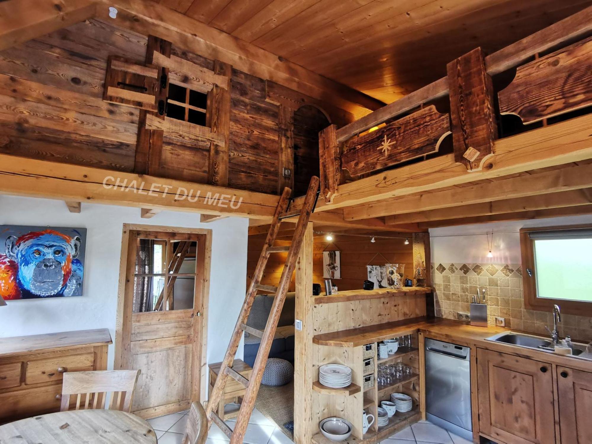 Petit chalet individuel de caractère Megève Extérieur photo